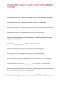 DMS 207 TEST 1 2026 ACTUAL QUESTIONS WITH VERIFIED ANSWERS&period;&NewLine;