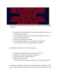 WEB WOC SEMINARS SEM580&NewLine;FINALS STUDY SET &lpar;2026&sol;2027&rpar;&NewLine;UPDATE&vert;EXAM&NewLine;QUESTIONS WITH MULTIPLE&NewLine;CHOICES &vert;VERIFIED & REVISED&NewLine;ANSWERS &lpar;NEW&rpar;&excl;&excl;&excl;