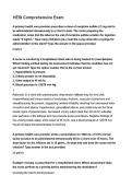 HESI Comprehensive Exam Practice Questions with Rationales &lpar;Full-Length Review&rpar;