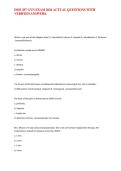 DMS 207 GYN EXAM 2026 ACTUAL QUESTIONS WITH VERIFIED ANSWERS&period;&NewLine;