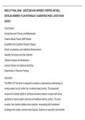 NRSG 327 FINAL EXAM &ndash; QUESTIONS AND ANSWERS &vert; VERIFIED AND WELL &NewLine;DETAILED ANSWERS &vert; PLUS RATIONALES &vert; GUARANTEED PASS &vert; LATEST EXAM &NewLine;UPDATE