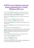 NR 293 Pharm Exam 1 &lpar;PDF&rpar; &vert; 2026 Chamberlain Pharmacology Exam Questions &plus; Answers