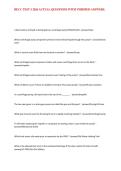 BECC TEST 5 2026 ACTUAL QUESTIONS WITH VERIFIED ANSWERS&period;&NewLine;