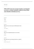 NMLS safe act EXAM A&plus; GRADE ASSURED COMPLETE SOLUTIONS AND VERIFIED ANSWERS