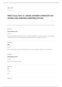 NMLS safe act EXAM A&plus; GRADE ASSURED COMPLETE SOLUTIONS AND VERIFIED ANSWERS