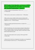 NCCT Surgical Tech Question and Answer &lpar;2026&rpar; &vert;&NewLine;Newest Comprehensive Questions and Answers&NewLine;with Detailed Explanations &vert; Grade A&plus;