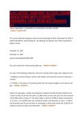Exit LATEST 2026&sol;2027 ACTUAL EXAM&NewLine;QUESTIONS WITH CORRECT&NewLine;ANSWERS 100&percnt; VERIFIED GRADED&NewLine;A&plus;