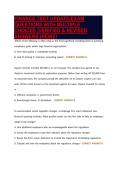 FINANCE TEST UPDATE&vert;EXAM&NewLine;QUESTIONS WITH MULTIPLE&NewLine;CHOICES &vert;VERIFIED & REVISED&NewLine;ANSWERS &lpar;NEW&rpar;&excl;&excl;