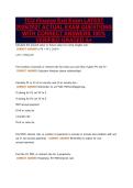 TCU Finance Exit Exam LATEST&NewLine;2026&sol;2027 ACTUAL EXAM QUESTIONS&NewLine;WITH CORRECT ANSWERS 100&percnt;&NewLine;VERIFIED GRADED A&plus;