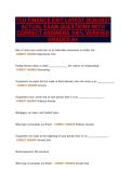 TCU FINANCE EXIT LATEST 2026&sol;2027&NewLine;ACTUAL EXAM QUESTIONS WITH&NewLine;CORRECT ANSWERS 100&percnt; VERIFIED&NewLine;GRADED A&plus;