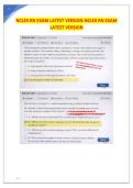 NCLEX RN EXAM LATEST VERSION-NCLEX RN EXAM LATEST VERSION