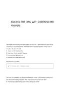 latest HESI Exit Exam with complete questions and answers