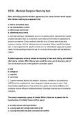 HESI Medical-Surgical Nursing Practice Test with Rationales