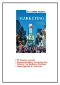 Solutions Manual &ndash; Marketing&comma; 2025 Release by Roger A&period; Kerin & Steven W&period; Hartley