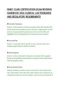 DMEC CLMS CERTIFICATION EXAM REVISION&NewLine;HANDBOOK 2026 CLINICAL LAB STANDARDS&NewLine;AND REGULATORY REQUIREMENTS&NewLine;