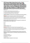 EMT-B Emergency Medical Technician Basic Exam Prep &ndash; Practice Questions&comma; Answers & Detailed Rationales &lpar;Updated 2026&rpar; 