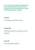 WGU C175 D426 DATA MANAGEMENT FOUNDATIONS OA LATEST UPDATED 2026 REAL FINAL EXAM WITH WELL CONTAINED COMPLETE QUESTIONS WITH 100&percnt; CORRECT VERIFIED ANSWERS ALREADY A&plus; GRADED