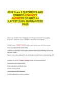 6130 Exam 2 QUESTIONS AND VERIFIED CORRECT ANSWERS GRADED A&plus; -LATEST 2026-2027- 100- GUARANTEED PASS&period;docx&NewLine;&NewLine;