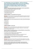 Texas Public Adjuster License Exam &lpar;3-20&rpar; Prep &ndash; Real Practice Questions&comma; Answers & Clear Rationales &lpar;Updated 2026&rpar; &vert; Texas Insurance Laws & TDI Rules&comma; Claims Handling & Investigation&comma; Property & Casualty Coverage&comma; Policy Interpretation&comma; Loss Estimation &