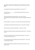 HPE &ndash; Midterm&comma; Health Promotion and Education Course&comma; Study Guide and Core Concepts Review