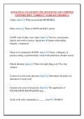 SOWK FINAL EXAM EDFN 3301 QUESTIONS AND VERIFIED &NewLine;ANSWERS &vert;100&percnt;  CORRECT &vert; ALREADY GRADED A
