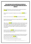 RCAL NABS EXAM &vert;ACTUAL QUESTIONS AND VERIFIED ANSWERS&vert;GRADED A&plus;&vert;PASS FIRST ATTEMPT&vert;BRAND NEW 2026 UPDATE&excl;&excl;&excl;&excl;&excl;&excl;&excl;