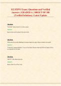 S12 FDNY Exam &vert; Questions and Verified&NewLine;Answers &vert; GRADED A &vert; 100OUT OF 100&NewLine;&lpar;Verified Solutions&rpar; -Latest Update