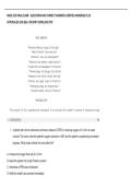RNSG 2539 FINAL EXAM &ndash; QUESTIONS AND CORRECT ANSWERS &lpar;VERIFIED ANSWERS&rpar; PLUS&NewLine;RATIONALES 2026 Q&A &vert; INSTANT DOWNLOAD PDF&period;