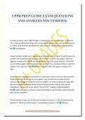 CPPB PREP GUIDE EXAM QUESTIONS&NewLine;AND ANSWERS 2026 VERIFIED&period;