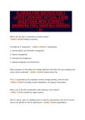 FLORIDA FIRE INSTRUCTOR 3&NewLine;LATEST 2026&sol;2027 ACTUAL EXAM&NewLine;QUESTIONS WITH CORRECT&NewLine;ANSWERS 100&percnt; VERIFIED GRADED&NewLine;A&plus;