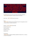 FIRE INSTRUCTOR 3 ACTUAL EXAM&NewLine;ALL QUESTIONS AND WELL&NewLine;ELABORATED ANSWERS TOP RATED&NewLine;VERSION FOR ALREADY A&plus; GRADED&NewLine;HIGHLY RECOMMENDED &vert;NEW AND&NewLine;REVISED