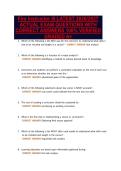 Fire Instructor III LATEST 2026&sol;2027&NewLine;ACTUAL EXAM QUESTIONS WITH&NewLine;CORRECT ANSWERS 100&percnt; VERIFIED&NewLine;GRADED A&plus;