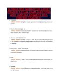 FLORIDA FIRE INSTRUCTOR LATEST&NewLine;2026&sol;2027 ACTUAL EXAM QUESTIONS&NewLine;WITH CORRECT ANSWERS 100&percnt;&NewLine;VERIFIED GRADED A&plus;