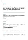 VATI RN med surg proctored EXAM A&plus; GRADE ASSURED COMPLETE SOLUTIONS AND VERIFIED ANSWERS