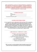 PSYC 140 MODULE 1&ndash;8 EXAM - DEVELOPMENTAL &lpar;LIFESPAN&rpar; &NewLine;PSYCHOLOGY AT PORTAGE LEARNING - &lpar;120 QUESTIONS&rpar; UP&NewLine;TO-DATE ACTUAL EXAM QUESTIONS AND 100&percnt; ACCURATE &NewLine;SOLUTIONS &vert; VERIFIED ANSWERS - INSTANT PDF DOWNLOAD