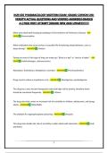 NUR 635 ADVANCED PHARMACOLOGY EXAM BUNDLE-GRAND CANYON UNIVERSITY&vert;ACTUAL QUESTIONS AND VERIFIED ANSWERS&vert;GRADED A&plus;&vert;PASS FIRST ATTEMPT&vert;BRAND NEW 2026 UPDATE&excl;&excl;&excl;&excl;&excl;&excl;&excl;