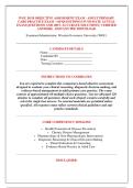 WGU D118 OBJECTIVE ASSESSMENT EXAM - ADULT PRIMARY &NewLine;CARE PRACTICE EXAM - &lpar;60 QUESTIONS&rpar; UP-TO-DATE ACTUAL &NewLine;EXAM QUESTIONS AND 100&percnt; ACCURATE SOLUTIONS &vert; VERIFIED &NewLine;ANSWERS - INSTANT PDF DOWNLOAD 