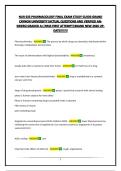 NUR 635 PHARMACOLOGY FINAL EXAM STUDY GUIDE-GRAND CAYNON UNIVERSITY&vert;ACTUAL QUESTIONS AND VERIFIED ANSWERS&vert;GRADED A&plus;&vert;PASS FIRST ATTEMPT&vert;BRAND NEW 2026 UPDATE&excl;&excl;&excl;&excl;&excl;&excl;&excl;