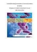 Test Bank Microbiology for the Healthcare Professionals 2nd Edition  By VanMeter &vert;All Chapters &lpar;1-25&rpar; &vert;Q&As Verified &vert;Grade A&plus; Assured &vert;ISBN 9780323320924&NewLine;