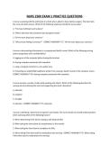 NURS 2500 EXAM 1 PRACTICE QUESTIONS