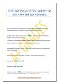 NUSC 1165 BUNDLED EXAMS &vert; QUESTIONS AND CORRECT ANSWERS &vert; LATEST UPDATE&period;