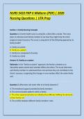 NURS 5433 FNP II Midterm &lpar;PDF&rpar; &vert; 2026 &NewLine;Nursing Questions &vert; UTA Prep 
