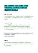 EDR 610 CERTIFICATION EVALUATION&NewLine;QUESTIONS ANSWERS COMPLETE&NewLine;SOLUTION VERIFIED PASS&NewLine;