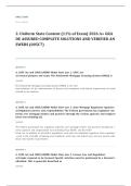 NMLS safe act EXAM A&plus; GRADE ASSURED COMPLETE SOLUTIONS AND VERIFIED ANSWERS