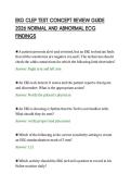 EKG CLEP TEST CONCEPT REVIEW GUIDE&NewLine;2026 NORMAL AND ABNORMAL ECG&NewLine;FINDINGS&NewLine;