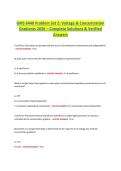 GMS 6440 Problem Set 2 2026 &vert; Voltage & Concentration Gradients &ndash; Complete Solutions & Verified Answers