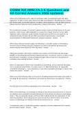COMM 203 HRM Ch&period;1-5 Questions and All Correct Answers 2026 Updated&period;