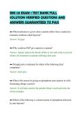 EMS 131 EXAM 1 TEST BANK FULL&NewLine;SOLUTION VERIFIED QUESTIONS AND&NewLine;ANSWERS GUARANTEED TO PASS