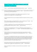 Final Comm 203 Questions and All Correct Answers&period;