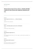 real estate practice EXAM A&plus; GRADE ASSURED COMPLETE SOLUTIONS AND VERIFIED ANSWERS